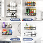 5 Pack Shower Caddy Organizer Rack Shelf - Image 9