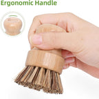 6 Pcs Bamboo Wok Brush - Image 4