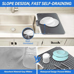 Compact Dish Drying Mat - Image 5