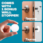 Strongest Home XL Adjustable Chrome Door Stopper - Image 4