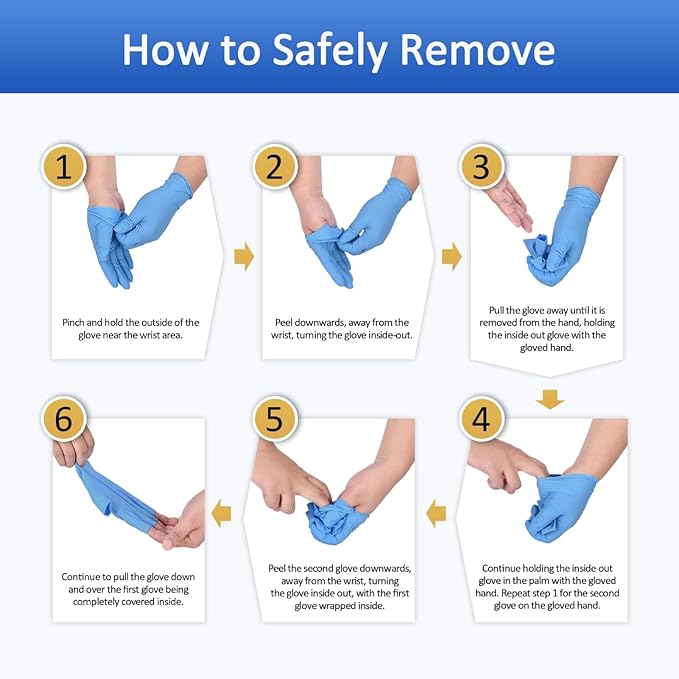 Schneider Nitrile Exam Gloves, 4 mil, Powder-Free, Latex-Free, - Image 9