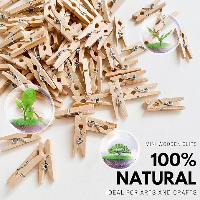 Mini Clothespins, Mini Clothes Pins - Image 8