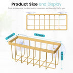 Gold Sponge Holder for Kitchen Sink, Kitchen Sink Sponge Holder, Sink Organizer - Image 2