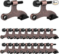 OBTANIM 16 Pack Hinge Pin Door Stopper Heavy Duty Metal Adjustable Door Stops by OBTANIM
