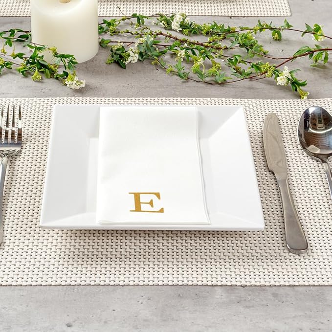 Luxenap 15.8 X 7.9 Inch Linen-Feel Guest Towels, 2000 Lettered Hand Towels - Image 7