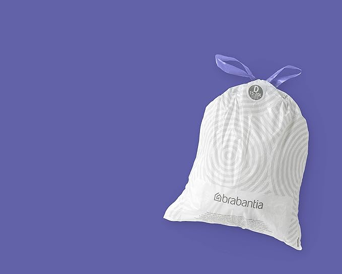 Brabantia PerfectFit Trash Bags Thick Plastic Trash Can Liners - Image 7