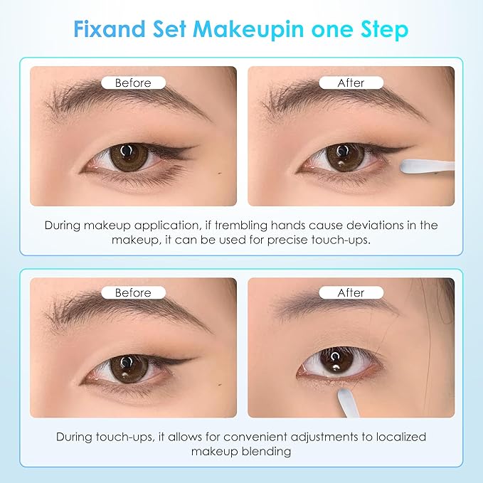 50 Count Makeup Remover Cotton Swabs, Eye & Lip Sticks remover - Image 5