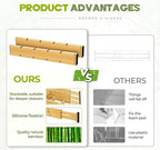 Bamboo Drawer Dividers 4PCS - Image 8