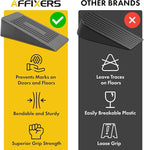 Big Door Stoppers for Bottom of Door 2 Pack, 1.9” Anti-Skid Rubber Door Stop - Image 3