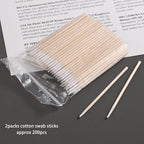 200PCS Precision Tip Cotton Swabs - Image 2