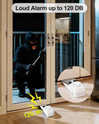 2 Pack Door Stop Alarm, Door Stopper - Image 2
