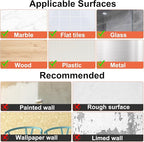 Adove Adhesive Hooks for Hanging, 24 Pack Heavy Duty Wall Hooks, Towel Coat - Image 6