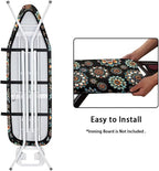 15x54 Inch Ironing Board Cover, Bohemian Mandala Flower Printed Ironing Board - Image 4