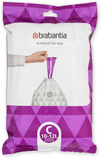 Brabantia PerfectFit Trash Bags Thick Plastic Trash Can Liners by BrabantiaUSA