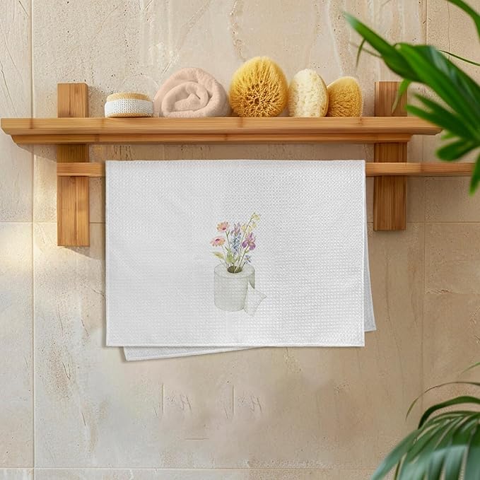 Wildflower Toilet Paper Roll Hand Towels - Image 6