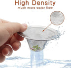 40pcs Heavy Duty Stainless Steel Slop Basket Filter Trap, 2.75" Top / 1" Mesh - Image 7