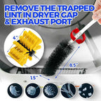 Holikme 30 Feet Dryer Vent Cleaner Kit, Flexible Lint Brush - Image 5