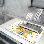Giwawa Sunflower Vases Dish Drying Mat - Image 5