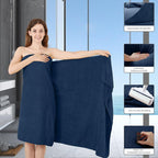 Hand Towels Set 2 Pack-16“x31”, Ultra Soft Microfibers Bathroom Towel Set - Image 4