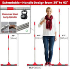 Heavy Duty Floor Squeegee for Concrete Floor – 17.3” EVA Foam Blade - Image 4