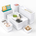 33 PCS Drawer Organizer Set, 4 Size Makeup Drawer Divider Organizer by StoreHappily