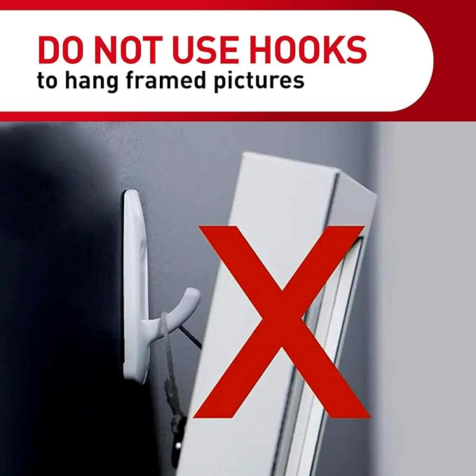Command 5 lb Large Utility Hooks, 14 Hooks and 16 Strips, Damage-Free Hanging - Image 9