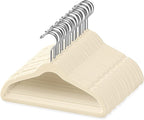 50 Premium Baby Velvet Hangers by TECHZOO
