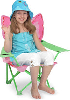 Melissa & Doug Bella Butterfly Child's Outdoor Chair (Frustration-Free Packaging) - Image 4