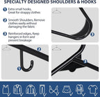 SUPER DEAL Plastic Hangers 100 Pack, Clothes Hangers - Image 5