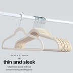 Home-it Premium Velvet Hangers 50 Pack - Image 3