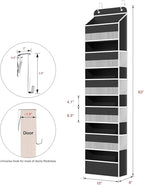 Univivi Door Hanging Organizer Nursery Closet Cabinet Baby Storage - Image 3