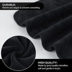 SINLAND Microfiber Facial Cloths Fast Drying Washcloth 12inch x 12inch - Image 2