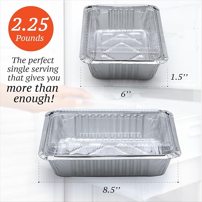 Spare Essentials 2.25LB Aluminum Containers - Image 2