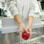 Sink Splash Guard | Tall Wall Splatter Screen | Keeps Clothes & Countertops Dry - Image 2