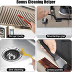 Crevice Cleaning Brush, Hard Bristle Cleaning Brushes - Image 5
