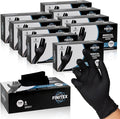 FINITEX Black Nitrile Disposable Medical Exam Gloves by FINITEX