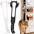 Cat Door Latch Holder, 【8 Adjustable Sizes】 Stronger Flex Cat Door Stopper by ElilierLLC