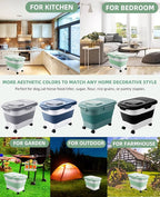 20-30 Lbs Rice Storage Container, Collapsible Food Storage Containers - Image 8