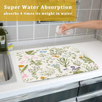 Kawani Wild Flowers Plant Dish Drying Mats - Image 7