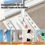 Snap Grip Mini Mop, Clever Zero Touch Cloth Changing Mini Mops, 39 Inch - Image 4