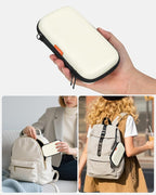 GLCON Off White Small Travel Electronic Organizer Case - Image 6