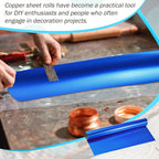 1 Roll Aluminum Metal Crafts DIY Foil 12 Inch x 20 ft 0.1 mm Thick - Image 6