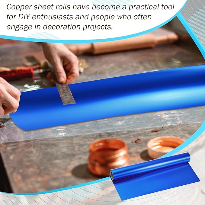 1 Roll Aluminum Metal Crafts DIY Foil 12 Inch x 20 ft 0.1 mm Thick - Image 6