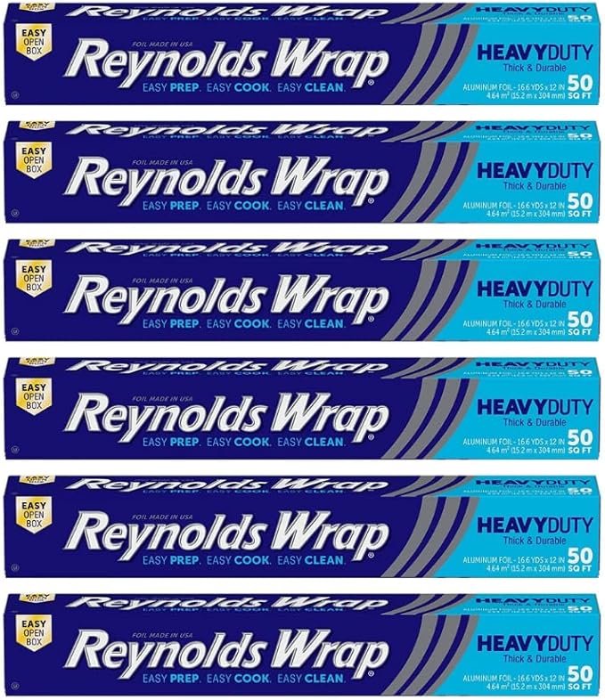 Reynolds Wrap Aluminum Foil, Heavy Duty, 50 sq ft by Reynolds+Wrap