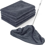 4 Pack Extra Large Microfiber Cleaning Cloths 20"x30", Lint-Free Reusable Towels by Unknown