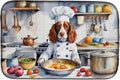 Caroline's Treasures DAC6337DDM Welsh Springer Spaniel The Chef Dish Drying Mat by CarolinesTreasures
