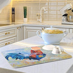 Absorbent Dish Drying Mat for Kitchen Counter - Image 6