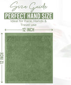 DAN RIVER 24 Pack Wash Cloths for Showering - Image 2