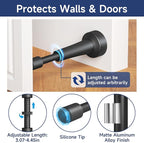 3Pcs Adjustable Door Stopper, 3.07-4.45in Aluminum Door Stoppers - Image 5