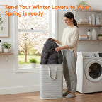 Lifewit 2 Pack Laundry Basket 80L Each - Image 2